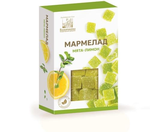 №2 Мармелад 130г Мята-лимон   в Мончегорске