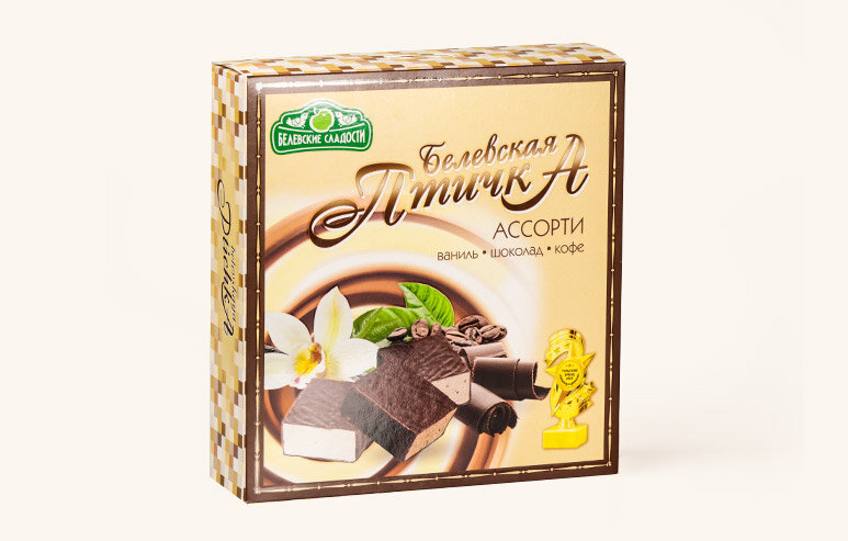  Конфеты "Белевская птичка"  300г ассорти  в Мончегорске