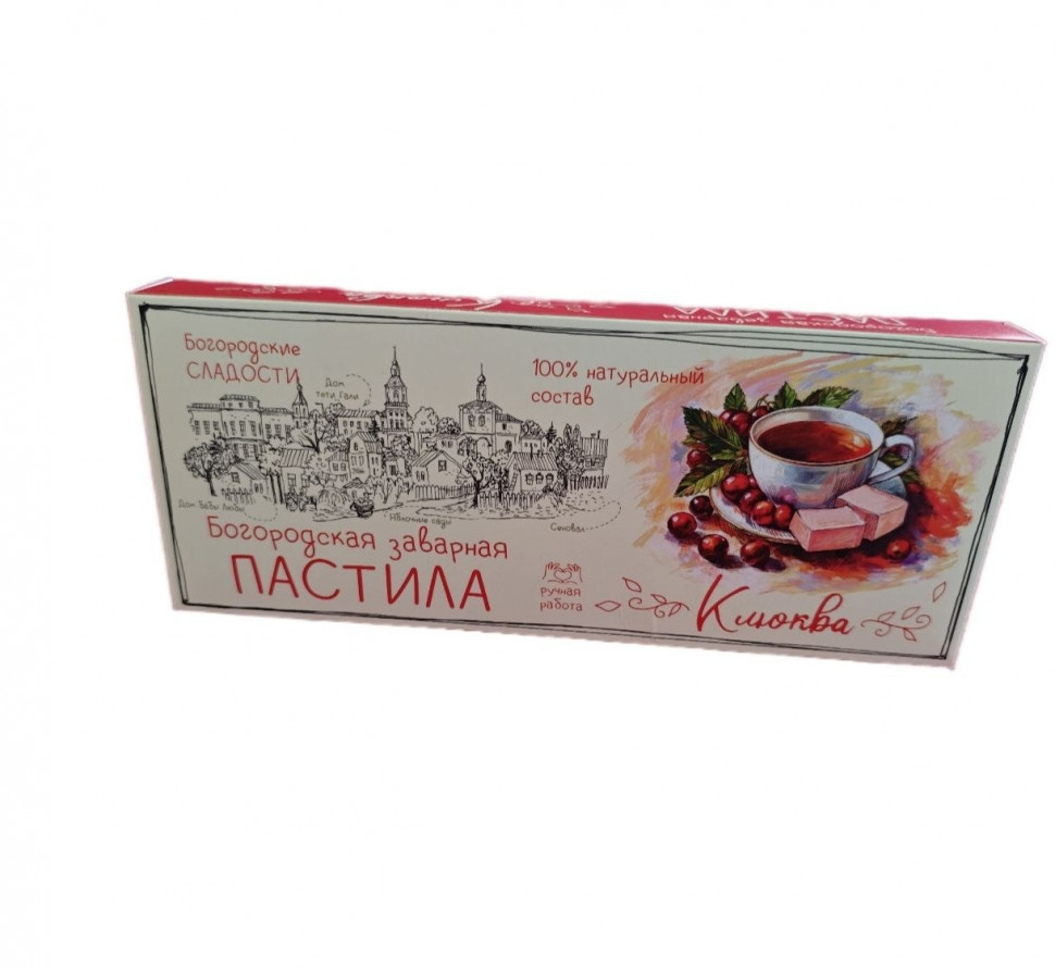  Пастила заварная "Клюква", 250г в Мончегорске