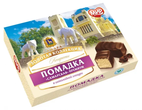 №2 КФ МИР Помадка ШОКОЛАДНОЙ ГЛАЗУРИ 145г  в Мончегорске